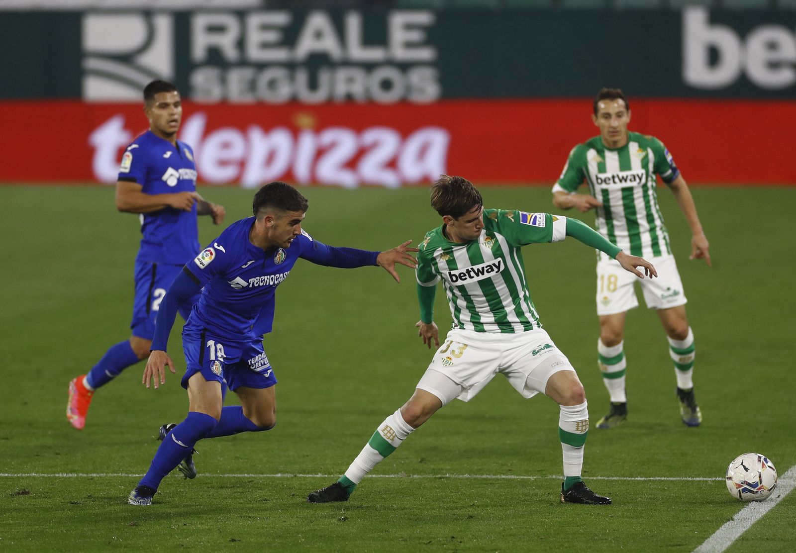 Las imágenes del Betis-Getafe