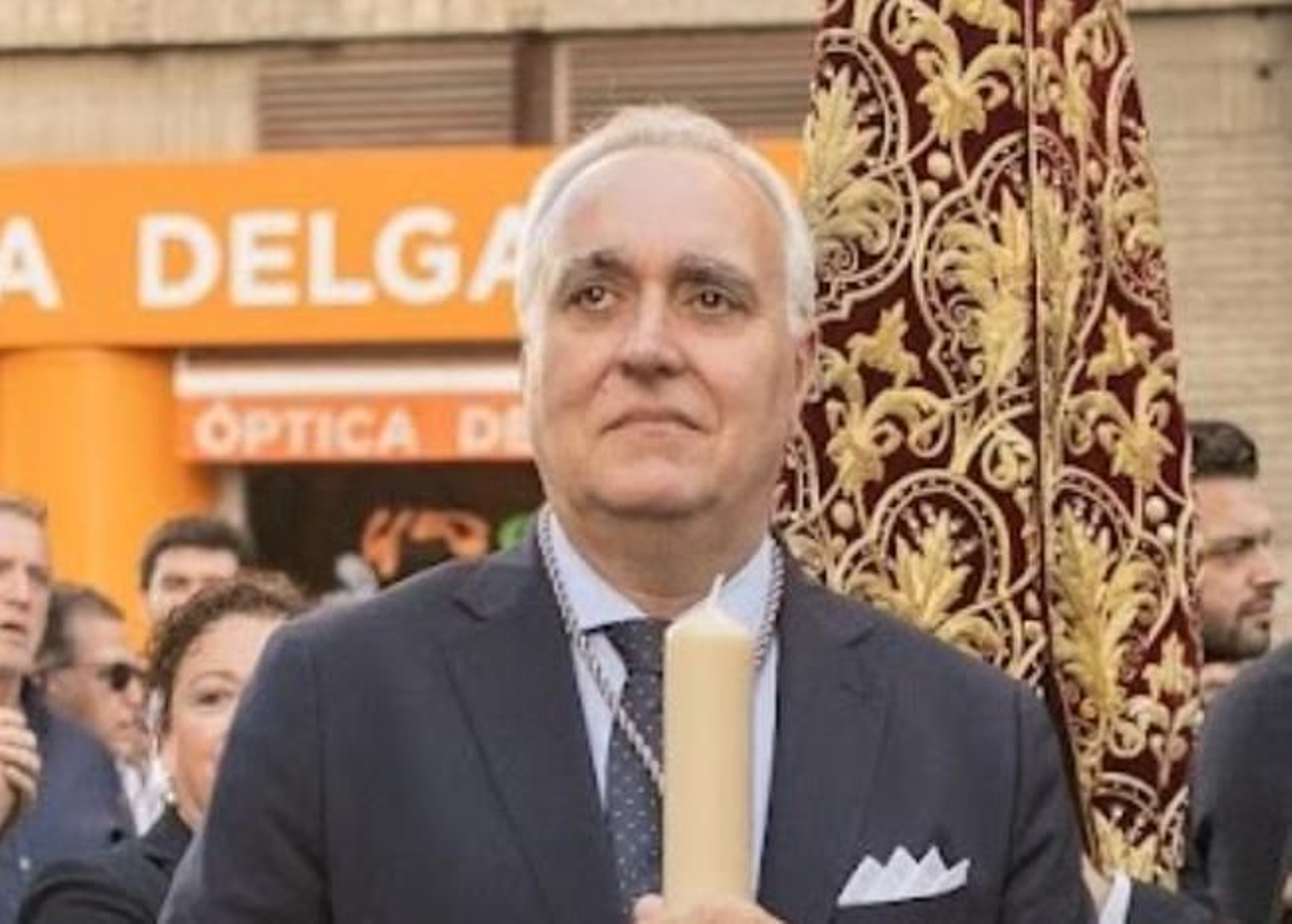 Eugenio Gómez, actual teniente hermano mayor