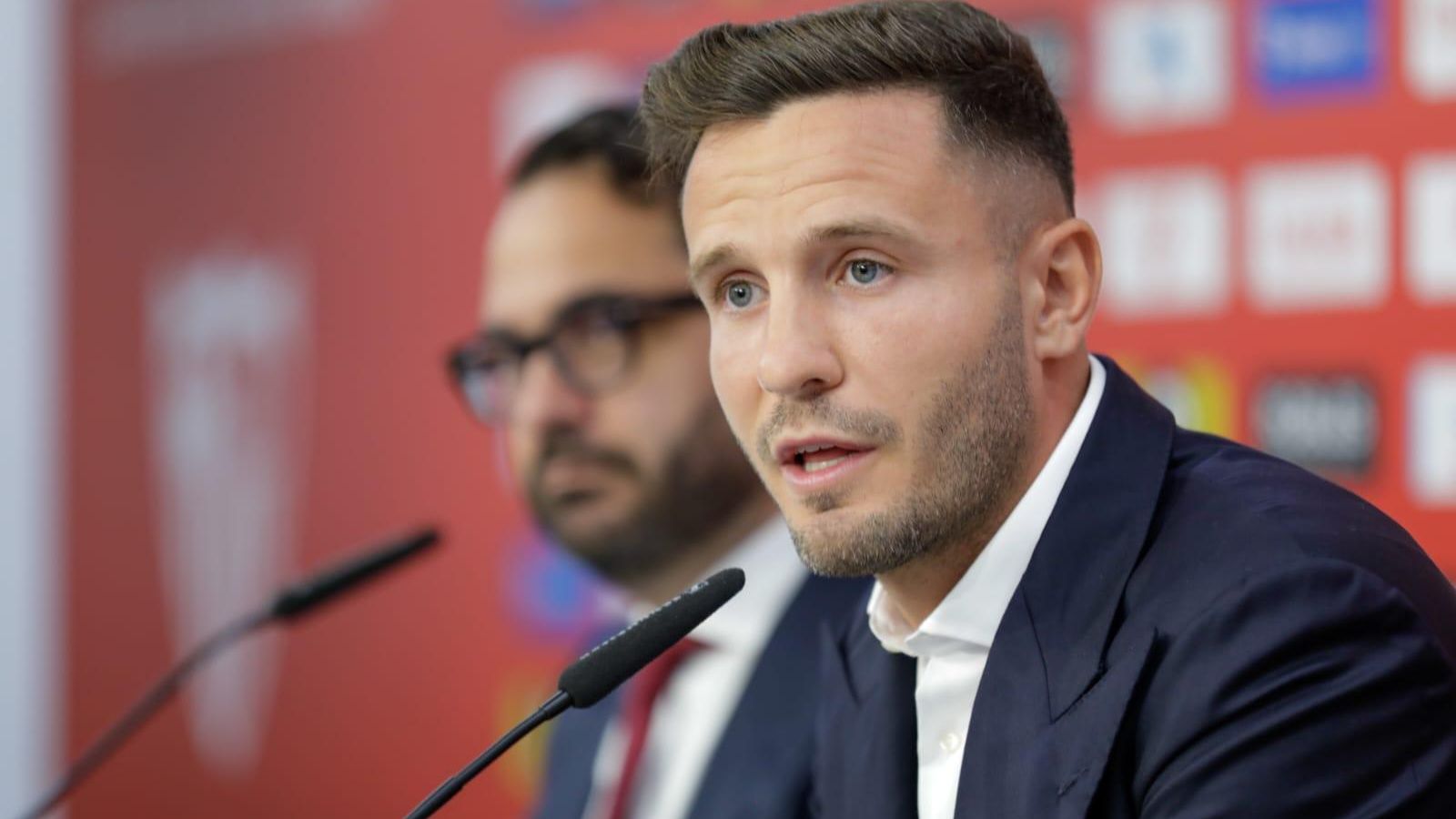 Saúl, en su presentación.