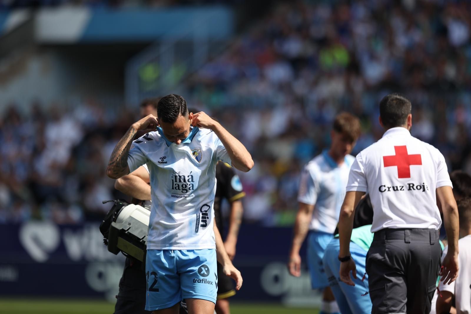 El Málaga CF - Intercity, en fotos