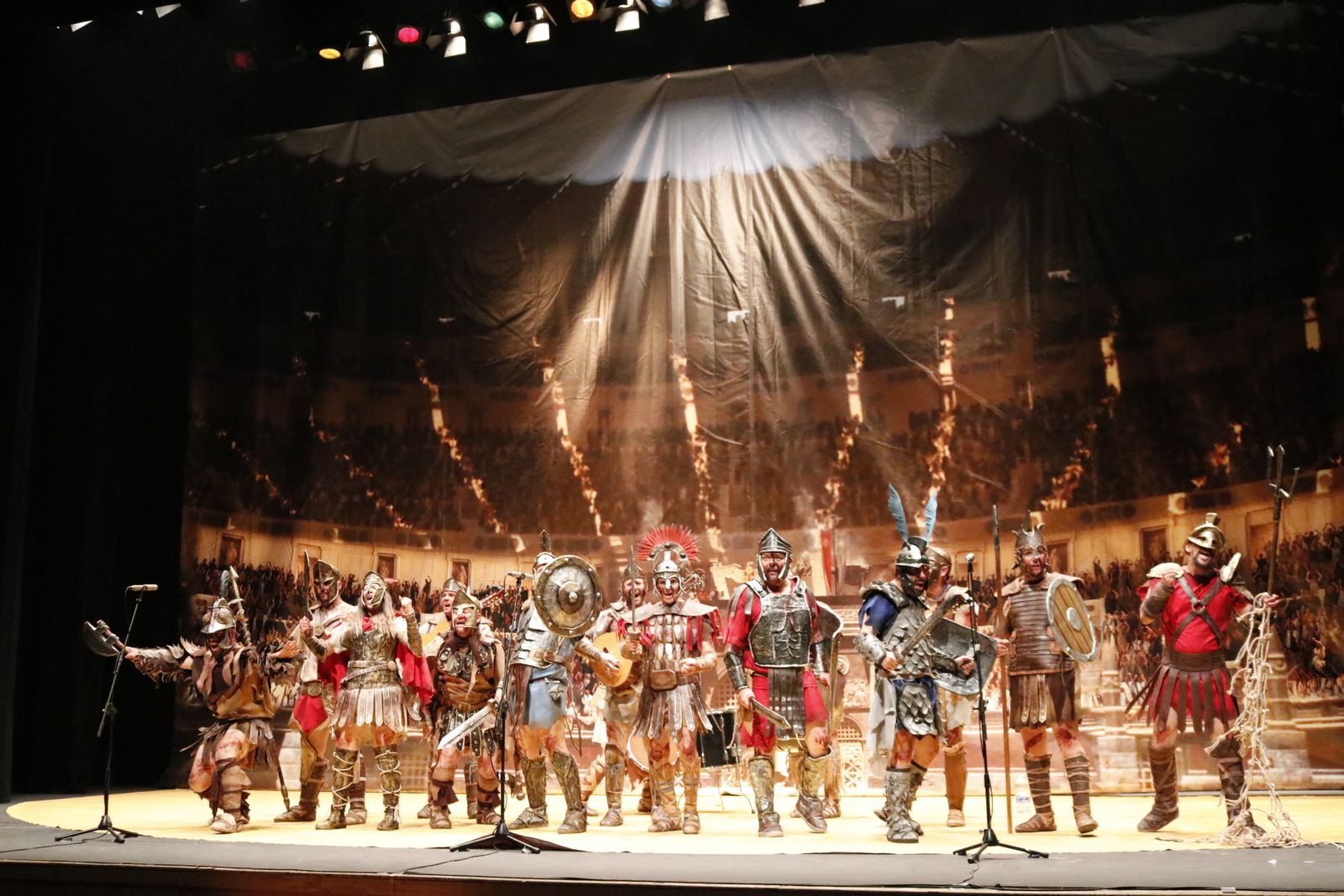 Final del concurso de Carnaval de la Concha Fina de La Línea
