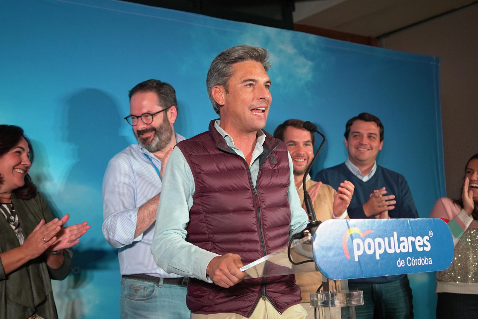 Andrés Lorite valora los resultados electorales de su partido en Córdoba. Andrés Lorite valora los resultados electorales de su partido en Córdoba.