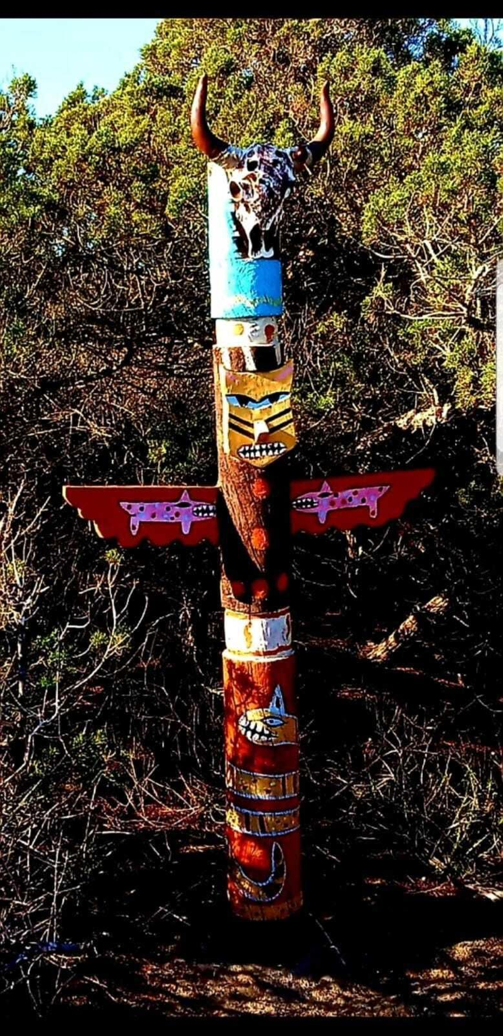 ¿Cómo son los tótems que hay en las sierras de Almería?