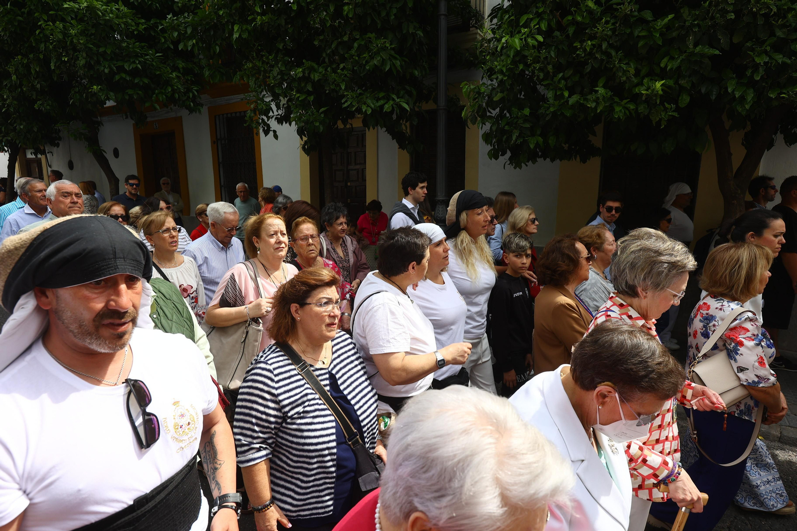 La procesión de la Virgen de la Cabeza de Córdoba, en imágenes