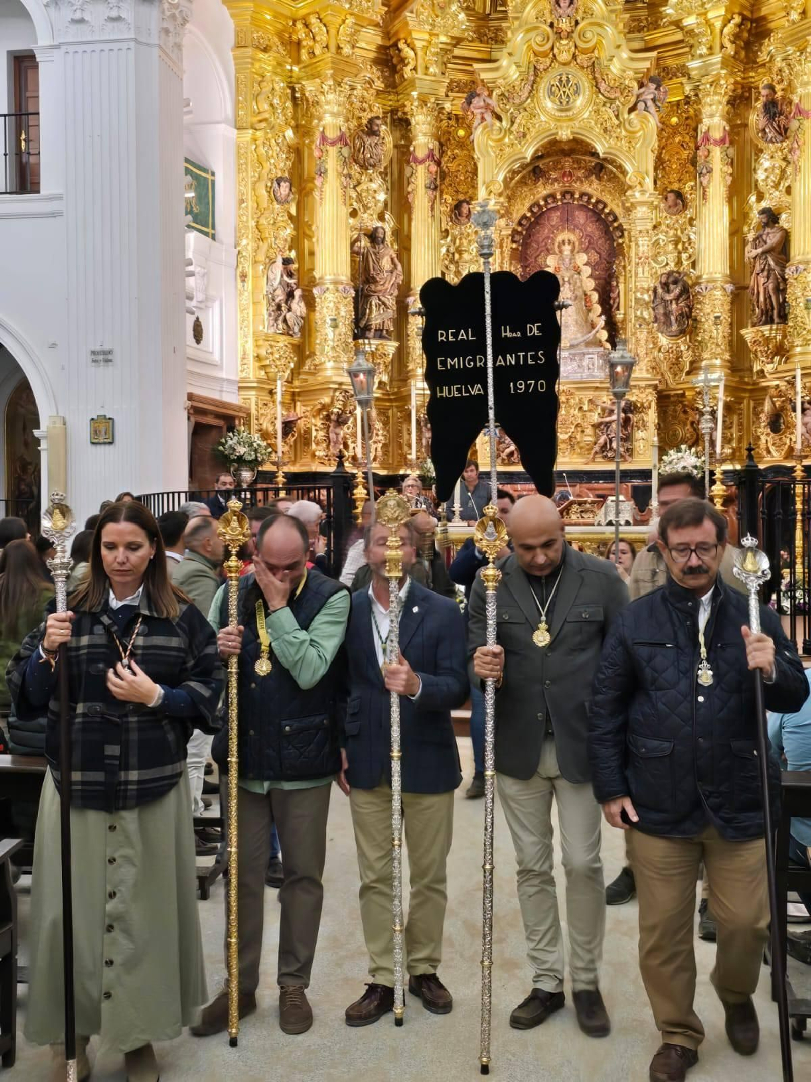 Las mejores imágenes de la peregrinación extraordinaria de Emigrantes a la aldea de El Rocío