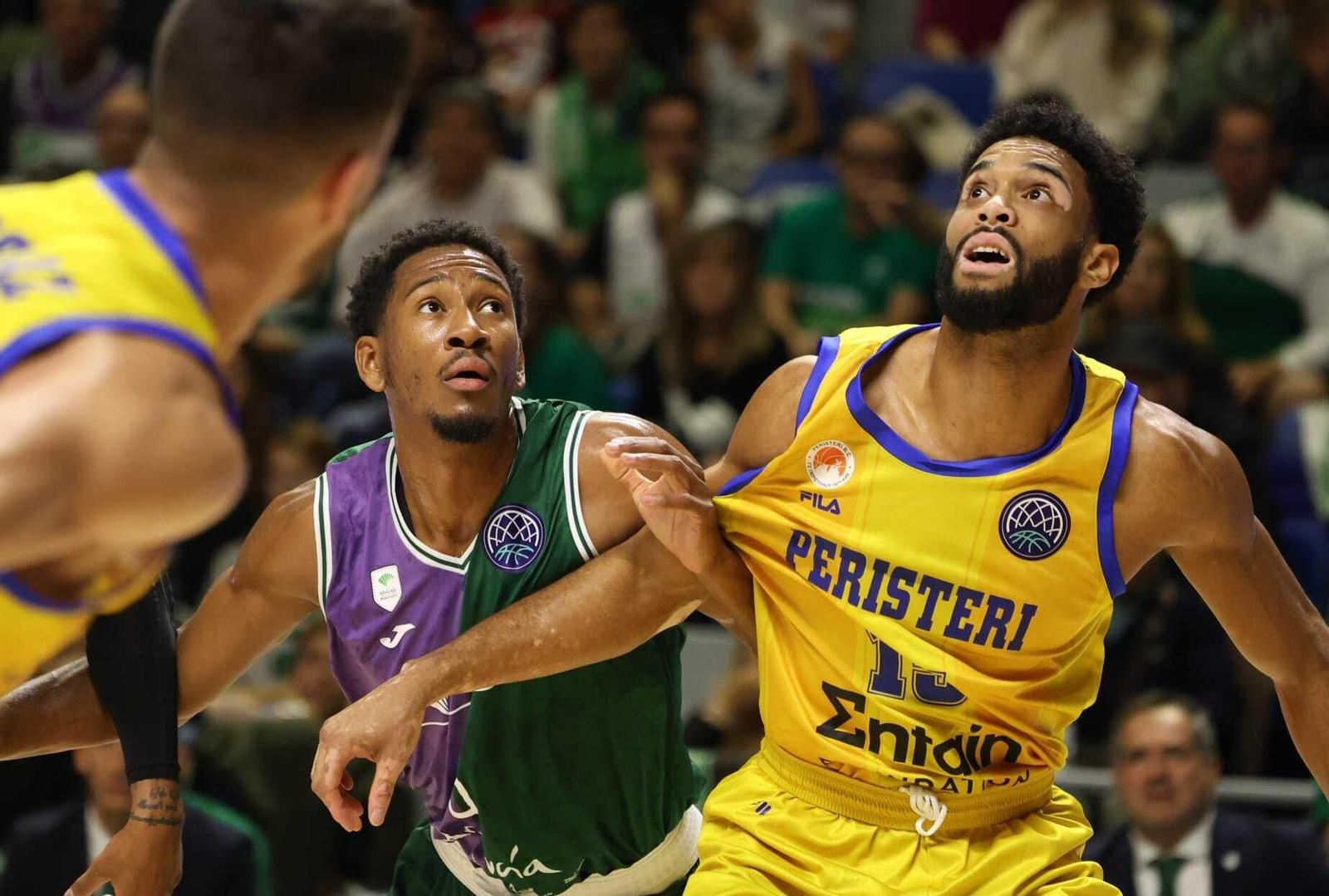 El Unicaja-Peristeri, en fotos