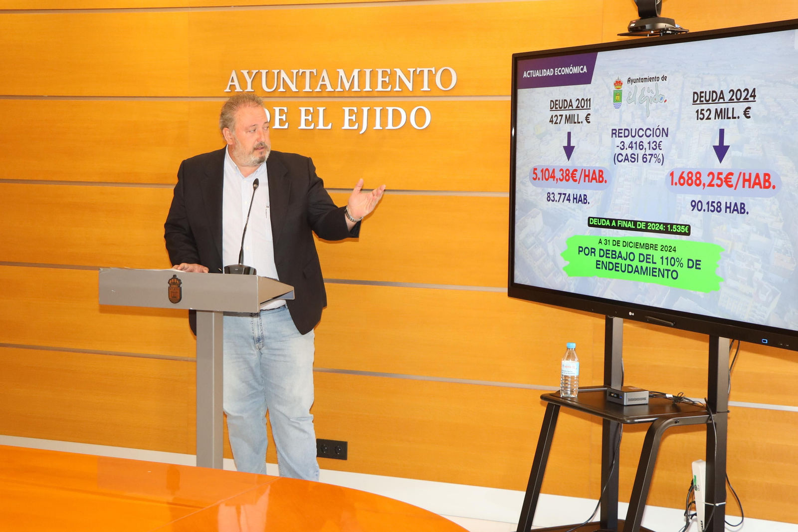 José Francisco Rivera, concejal de Hacienda de El Ejido.