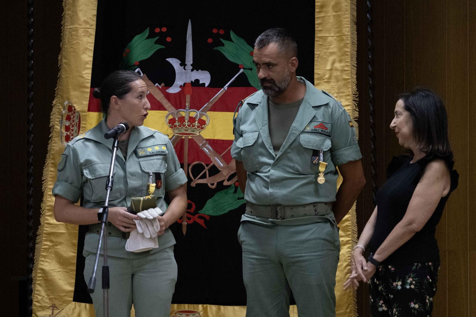 Condecoración del Tercio Alejandro Farnesio 4º de la Legión, en imágenes