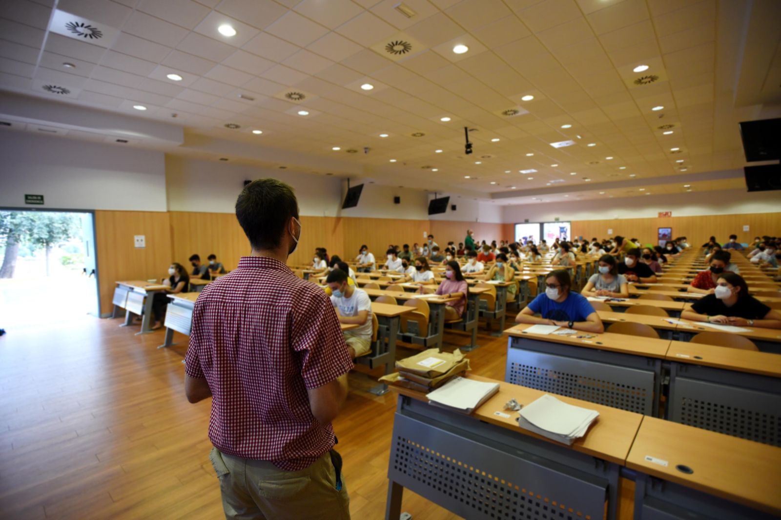 El inicio de los exámenes de Selectividad en Córdoba, en fotografías