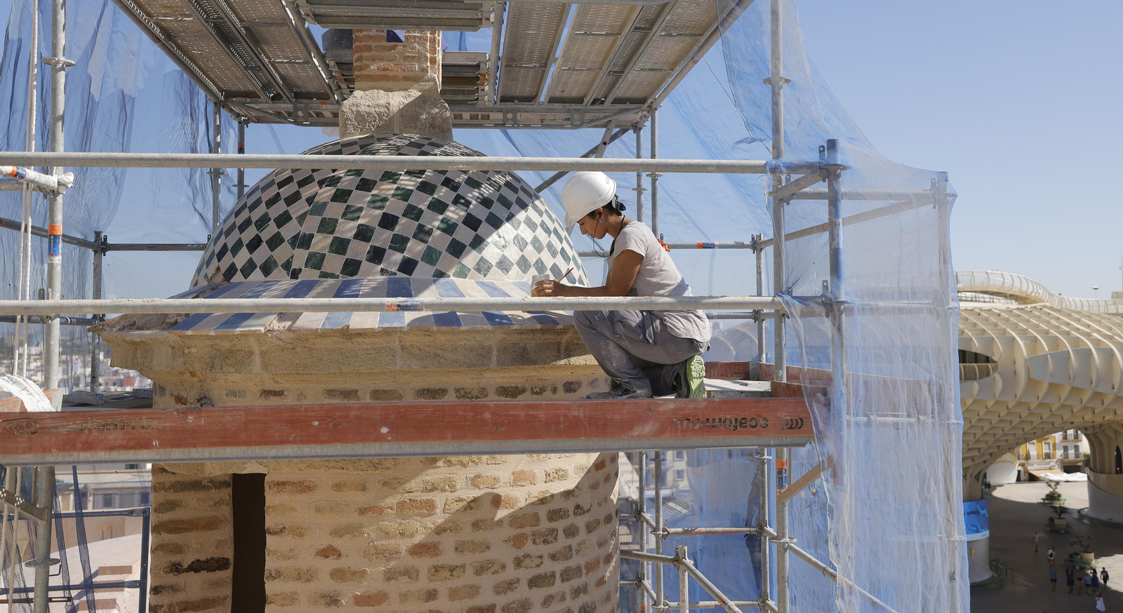 Las imágenes de la restauración de la Iglesia de la Anunciación