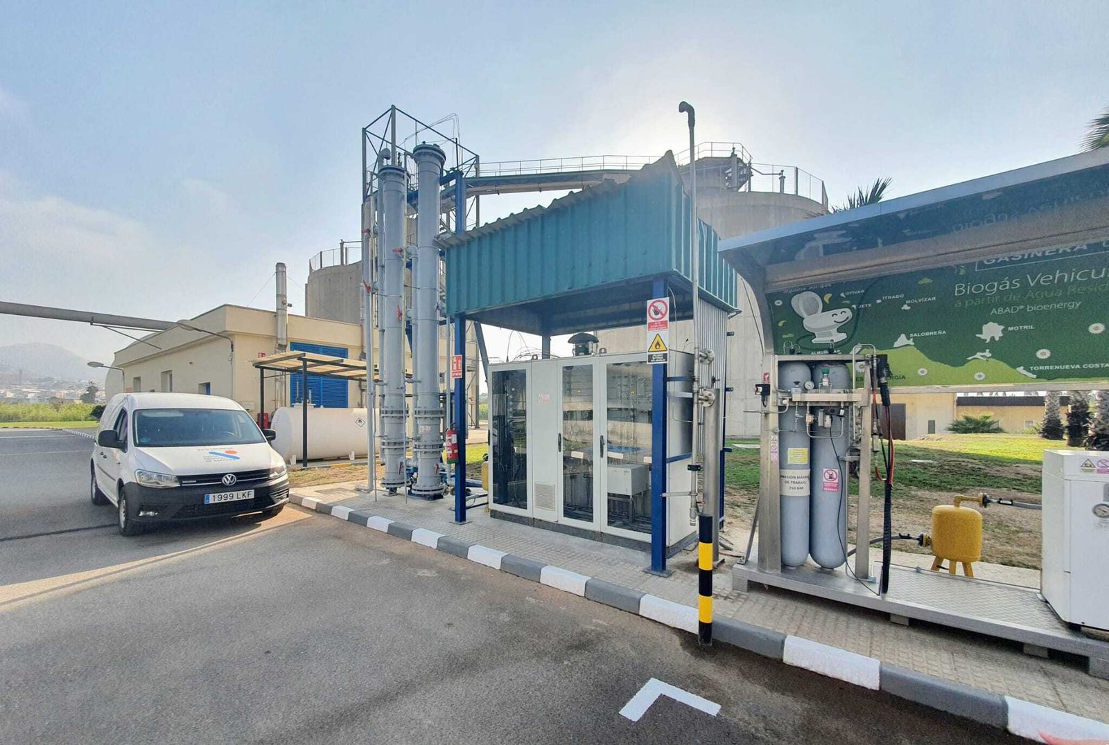 Una gasinera en la costa de Granada transformará el biogás en biometano