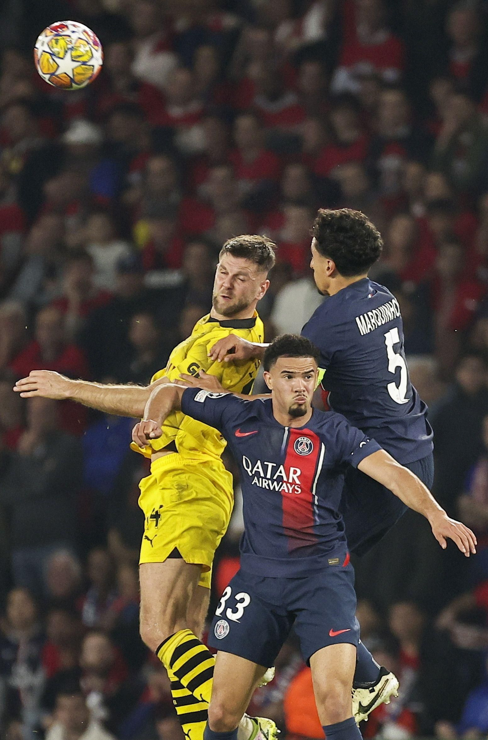 Las fotos del PSG - Borussia Dortmund