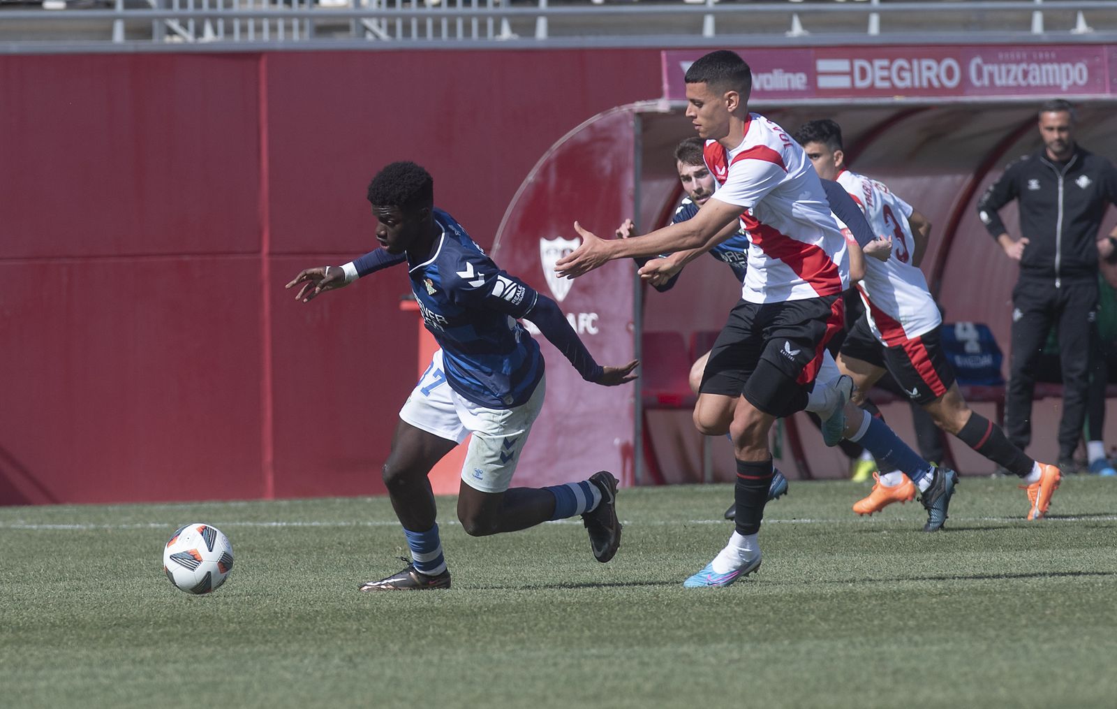 Una imagen del último Sevilla Atlético-Betis Deportivo.