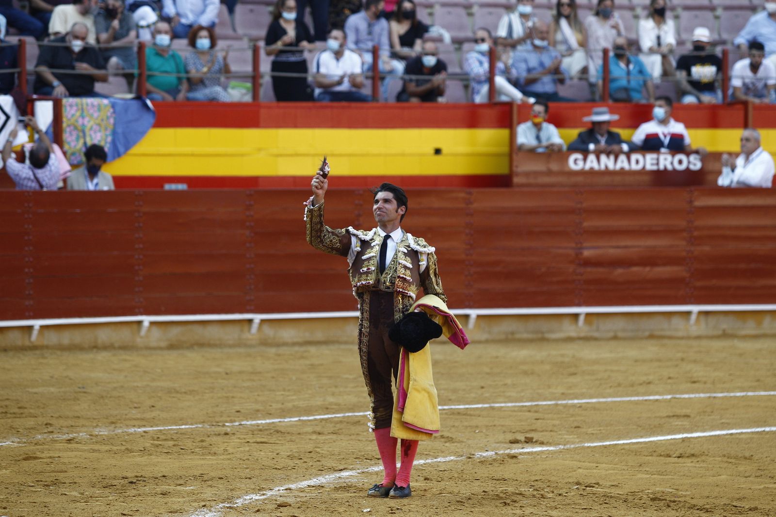 Fotogalería corrida de toros. Cayetano Rivera, Paco Ureña y Roca Rey. Roquetas de Mar.