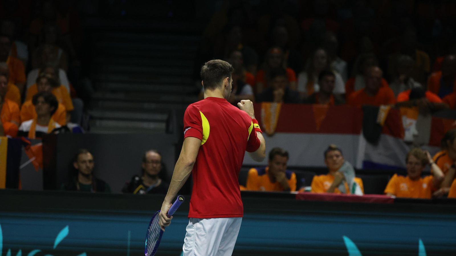 El doble Alcaraz-Granollers vs Koolhof-Van de Zandschulp, en fotos