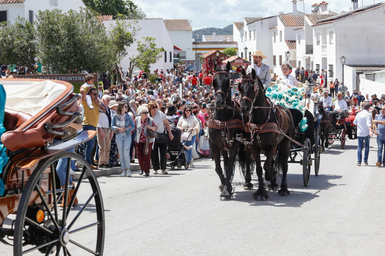 Fotos del domingo de Feria y la romería del Cristo de la Almoraima