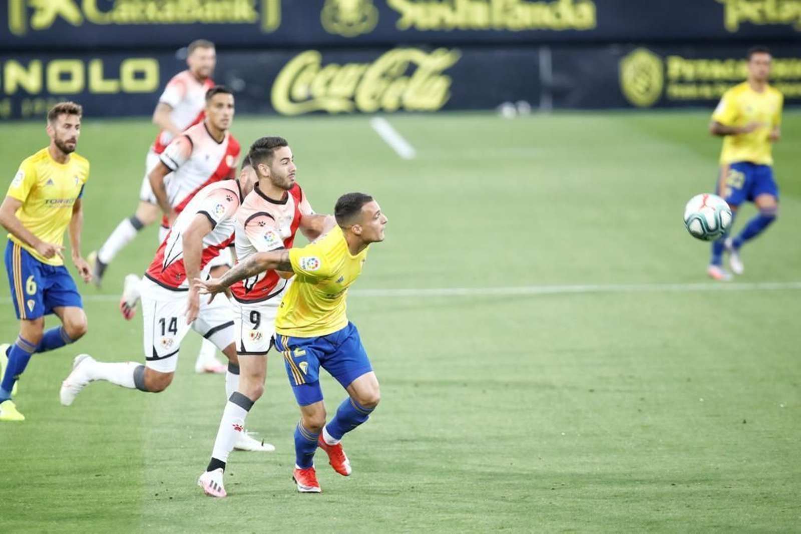 Las imágenes del Cádiz-Rayo Vallecano