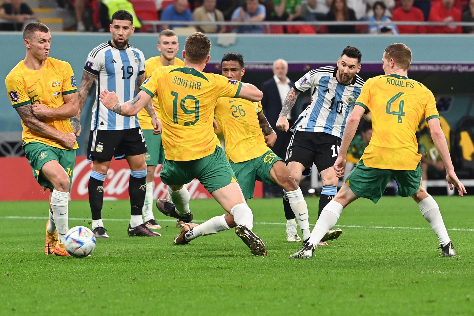 Las fotos del Argentina - Australia