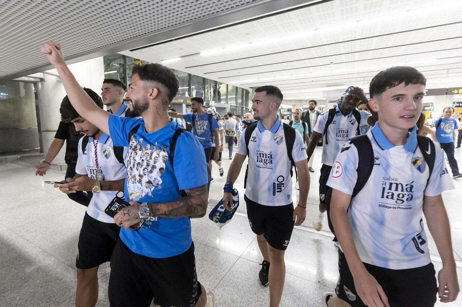 Así fue la locura del ascenso del Málaga CF en Tarragona