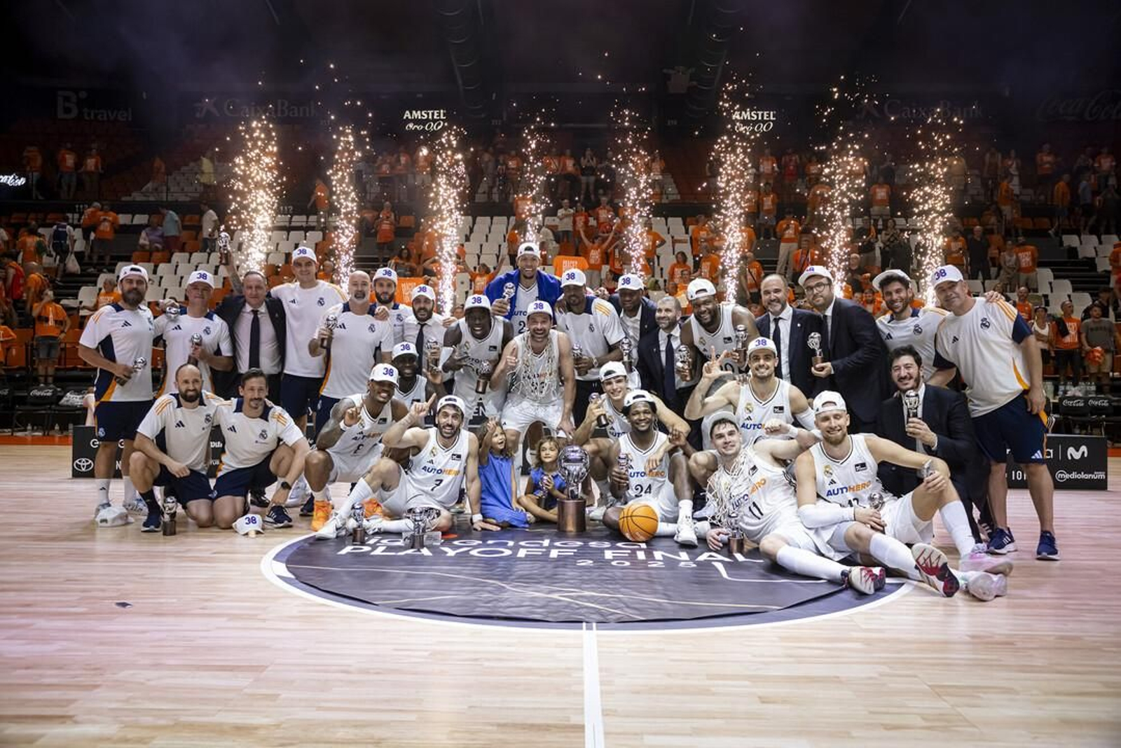 Las fotos del título del Real Madrid en baloncesto