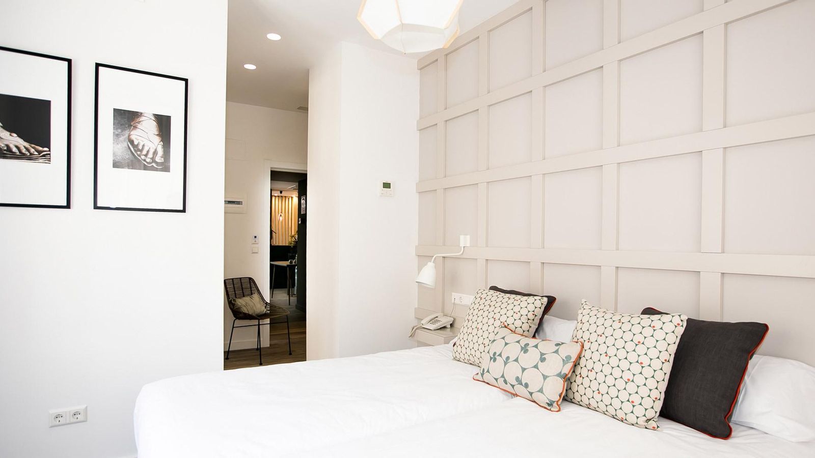 Una habitación de el Hotel Boutique Teatro Romano.