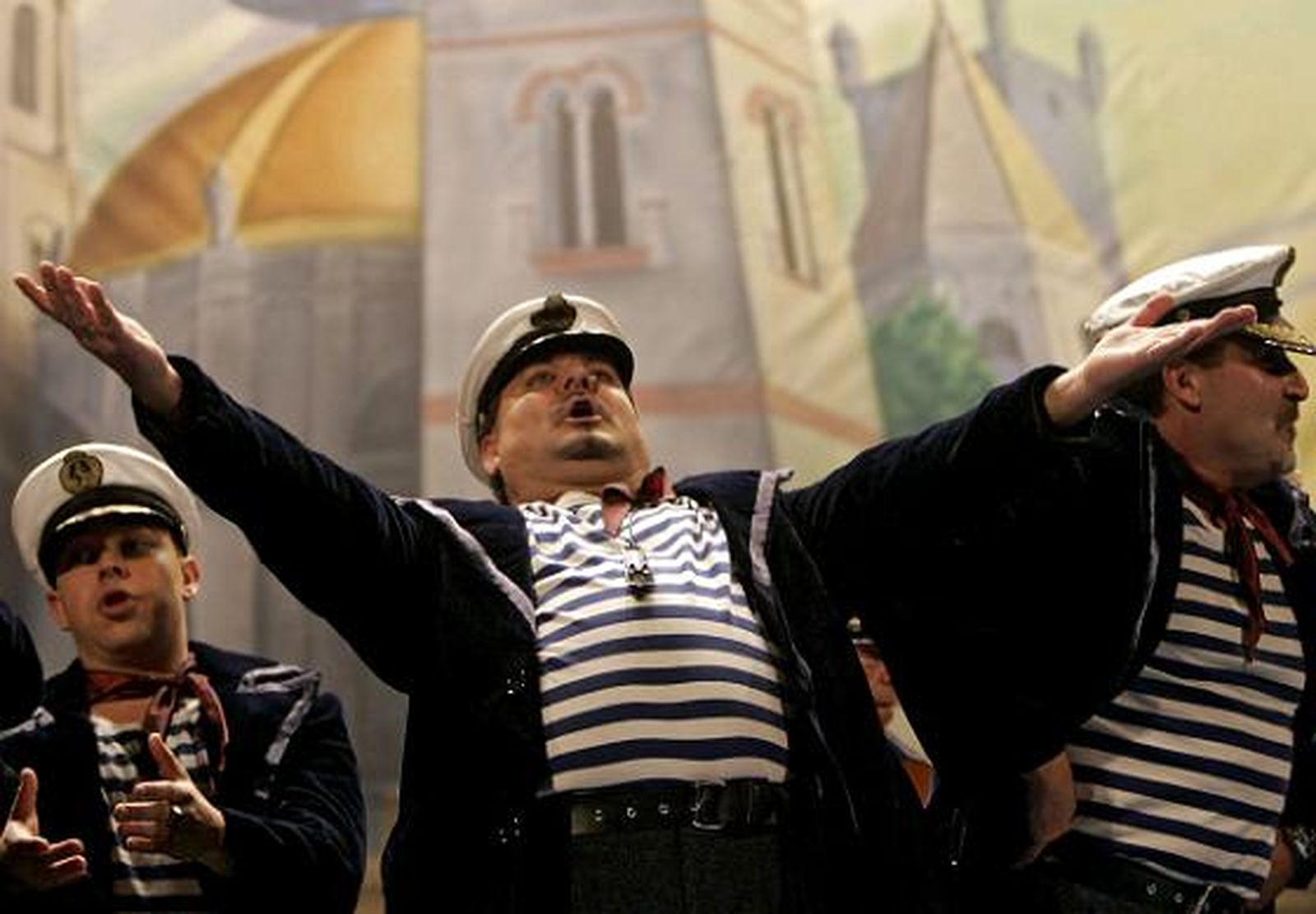 Comparsa gaditana con la autoría de Pepe Mata.

Foto: Lourdes de Vicente