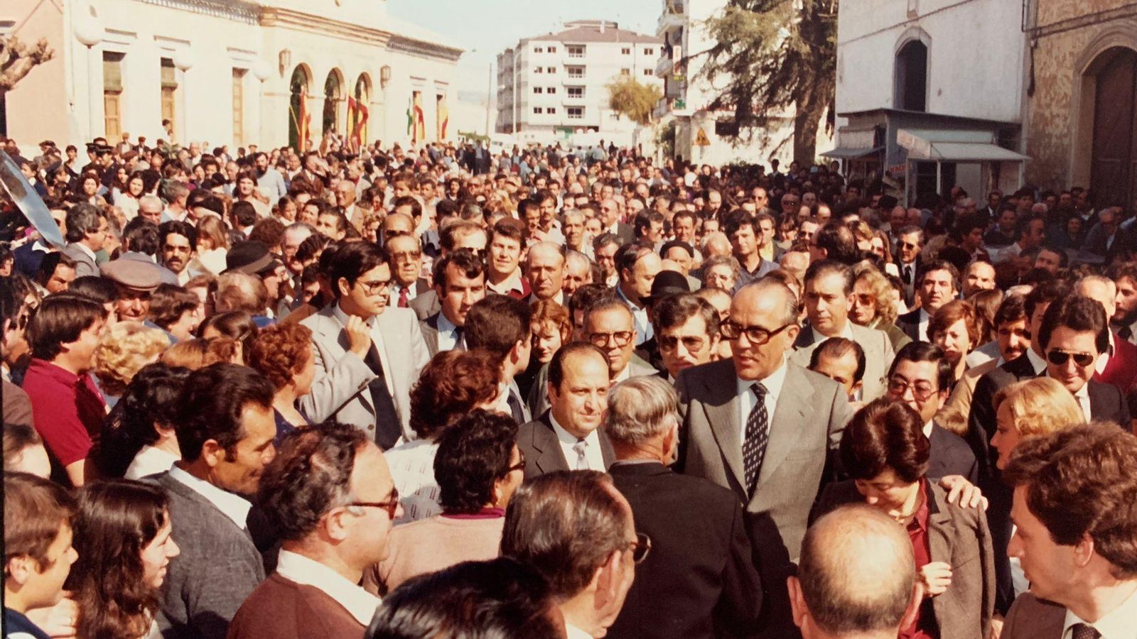 Calvo Sotelo, en la Semana Santa de Almería.