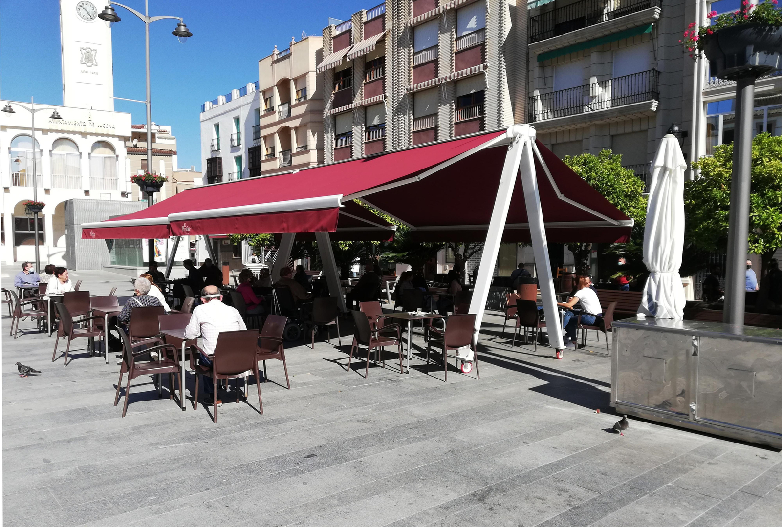 Terraza en la Plaza Nueva de Lucena