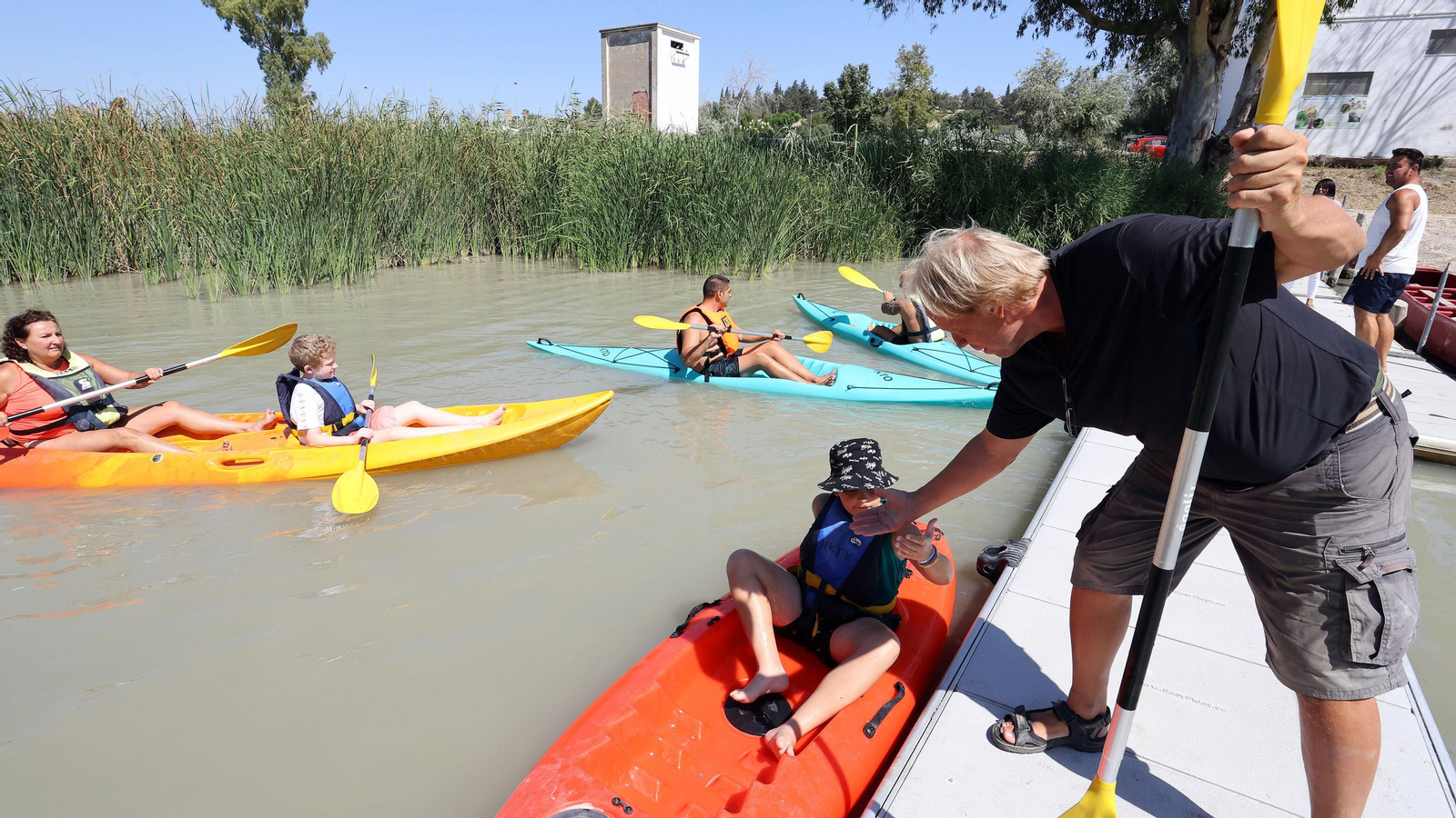Paseo por el Guadalete en Kayak