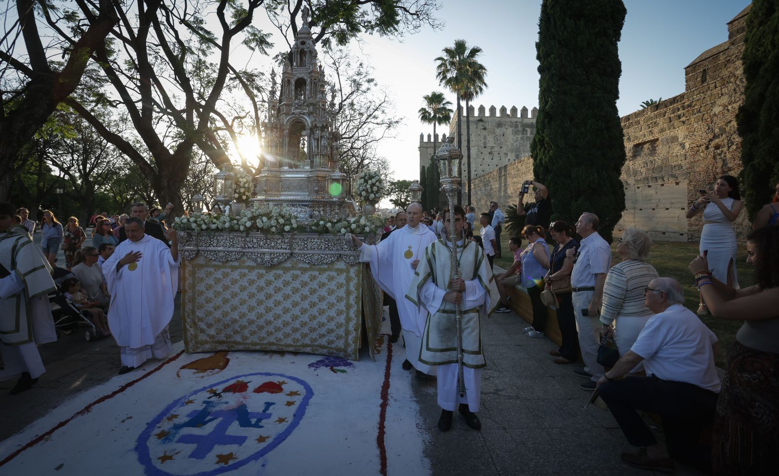 Imágenes de la procesión del Corpus en Jerez