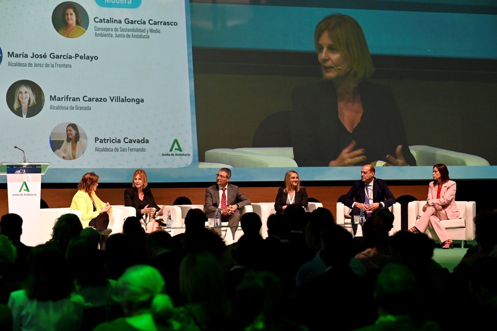 La alcaldesa de Jerez participa en una de las mesas del Congreso Internacional contra el Cambio Climático.