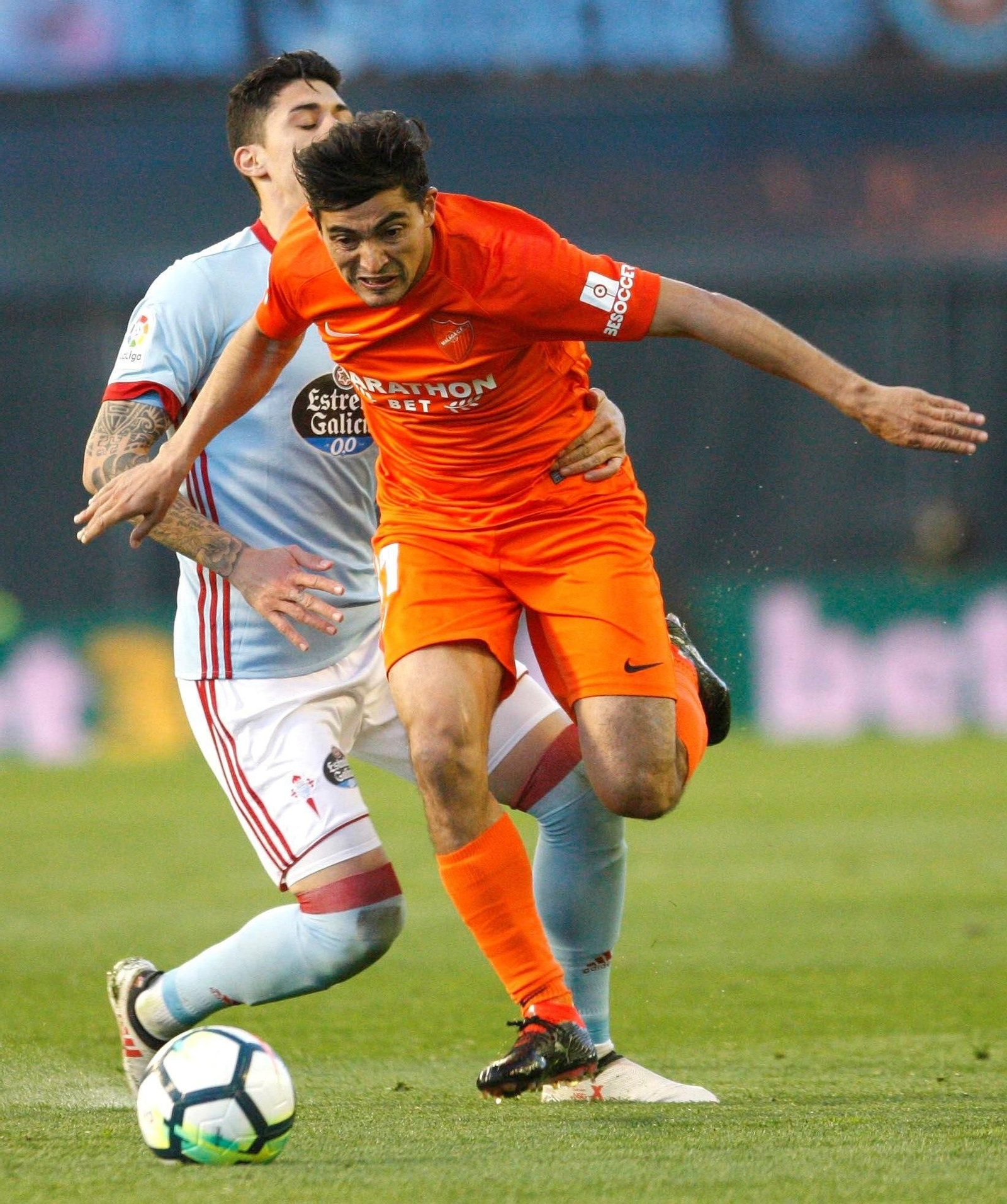 Las imágenes del Celta-Málaga