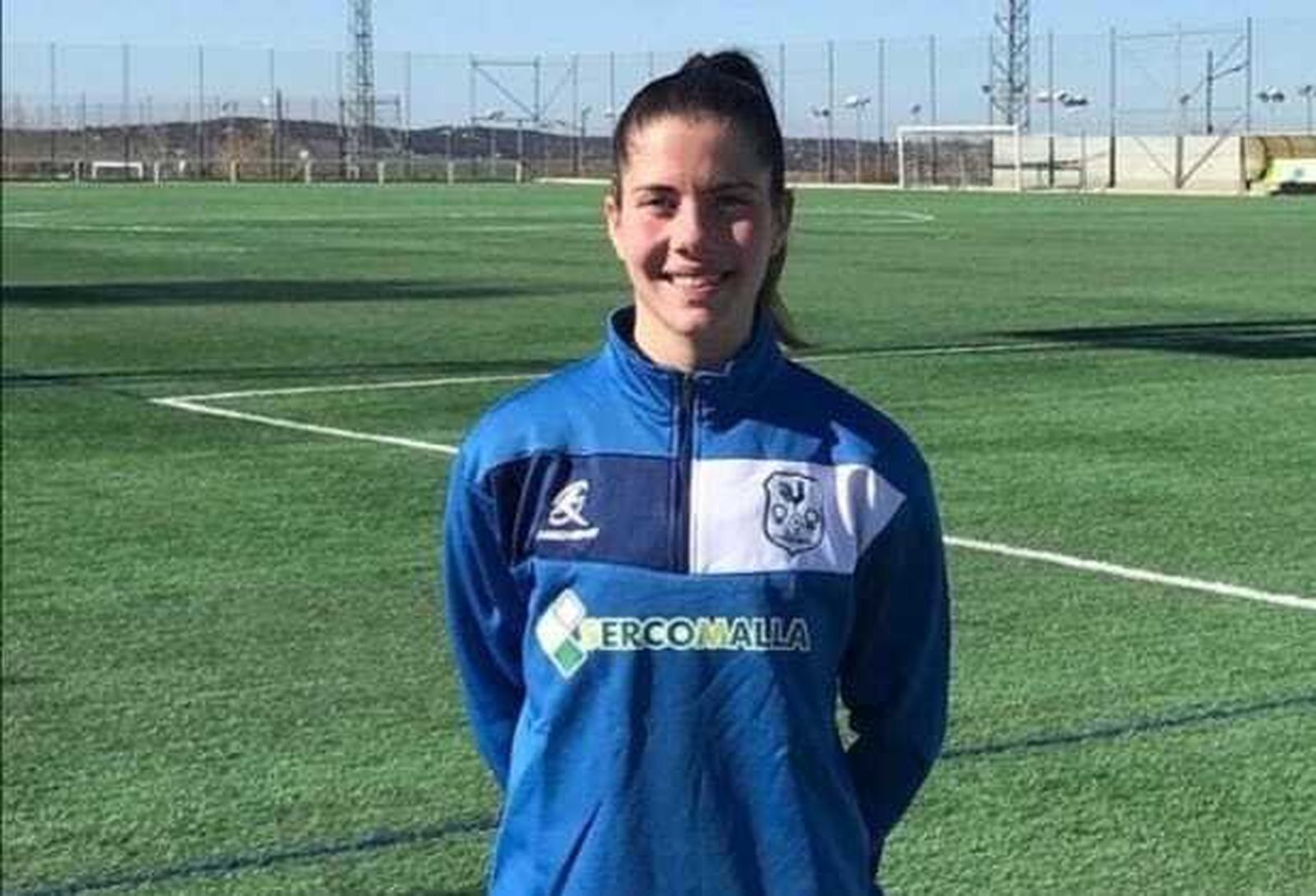 Ángela Fuster, Aila, con la vestimenta del Pozoalbense.