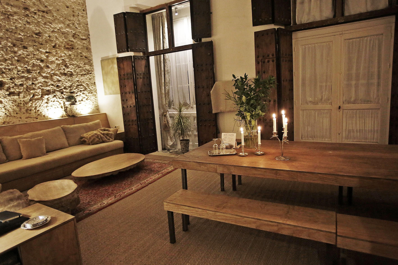 Las imágenes de la casa de la diseñadora gaditana Desirée Mejer, en la calle Manuel Rancés