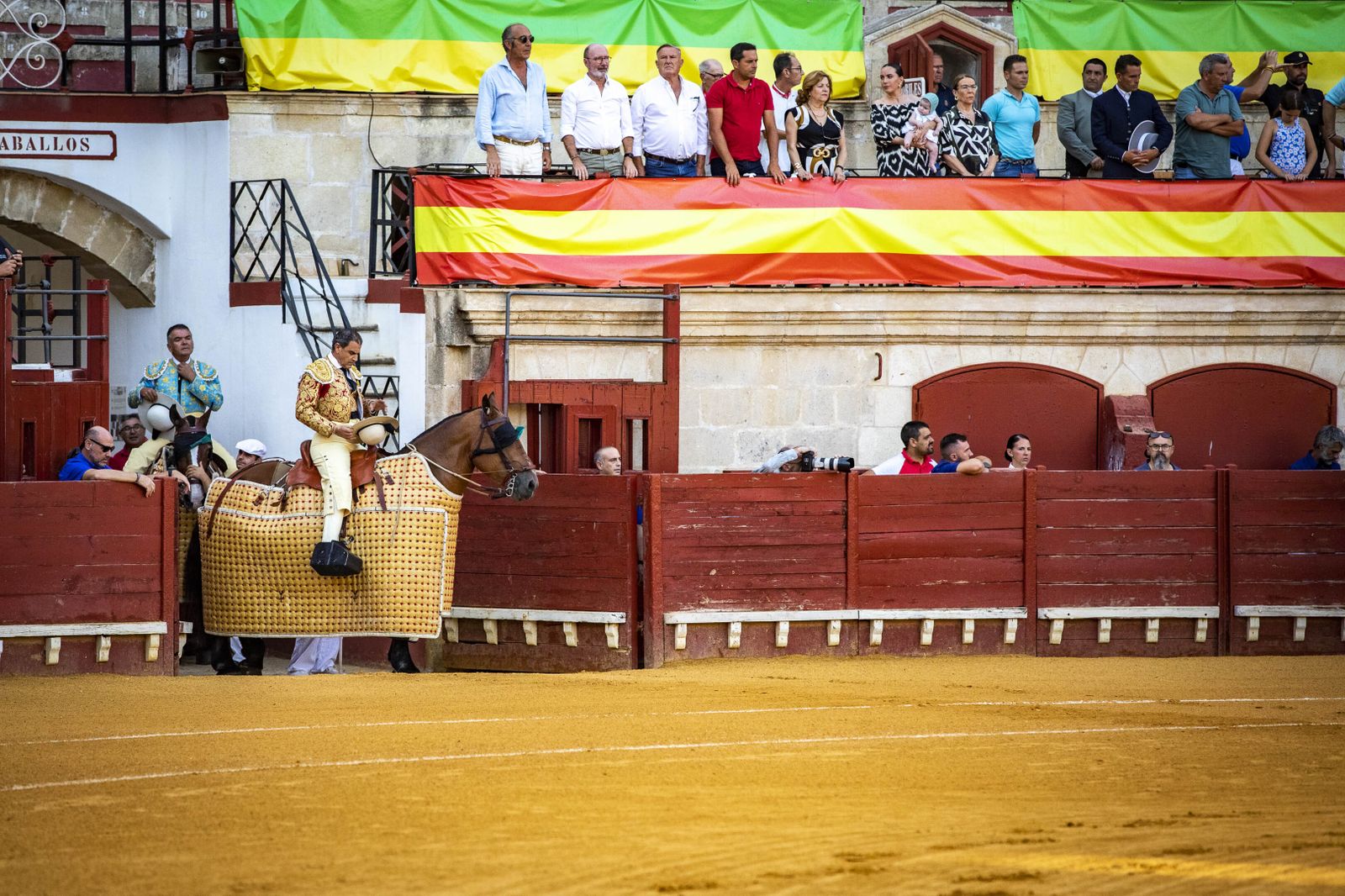 Diego Urdiales, Sebastián Castella y Daniel Luque, en la plaza de toros de El Puerto