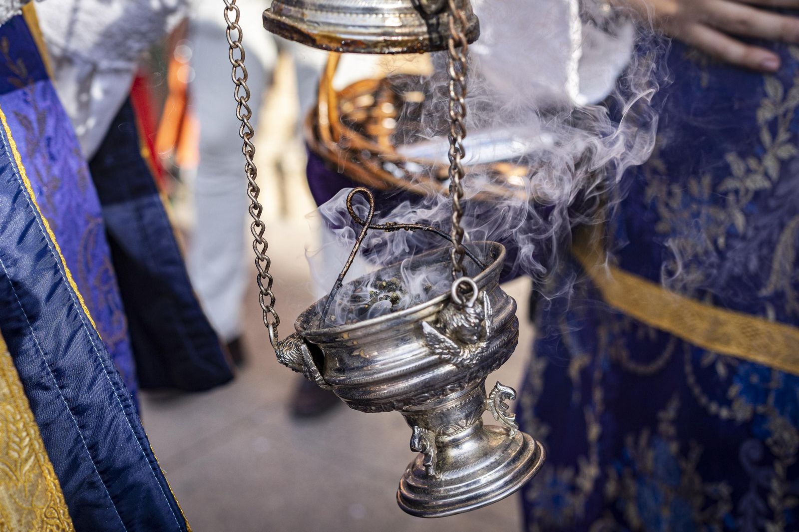 Las imágenes de la hermanad de Columna en la Semana Santa de 2025