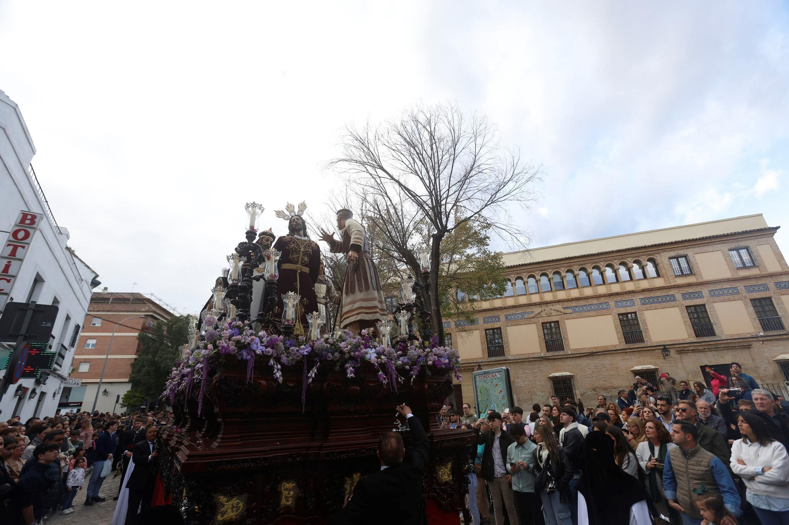 Las imágenes de la hermandad del Perdón  el Miércoles Santo en Córdoba