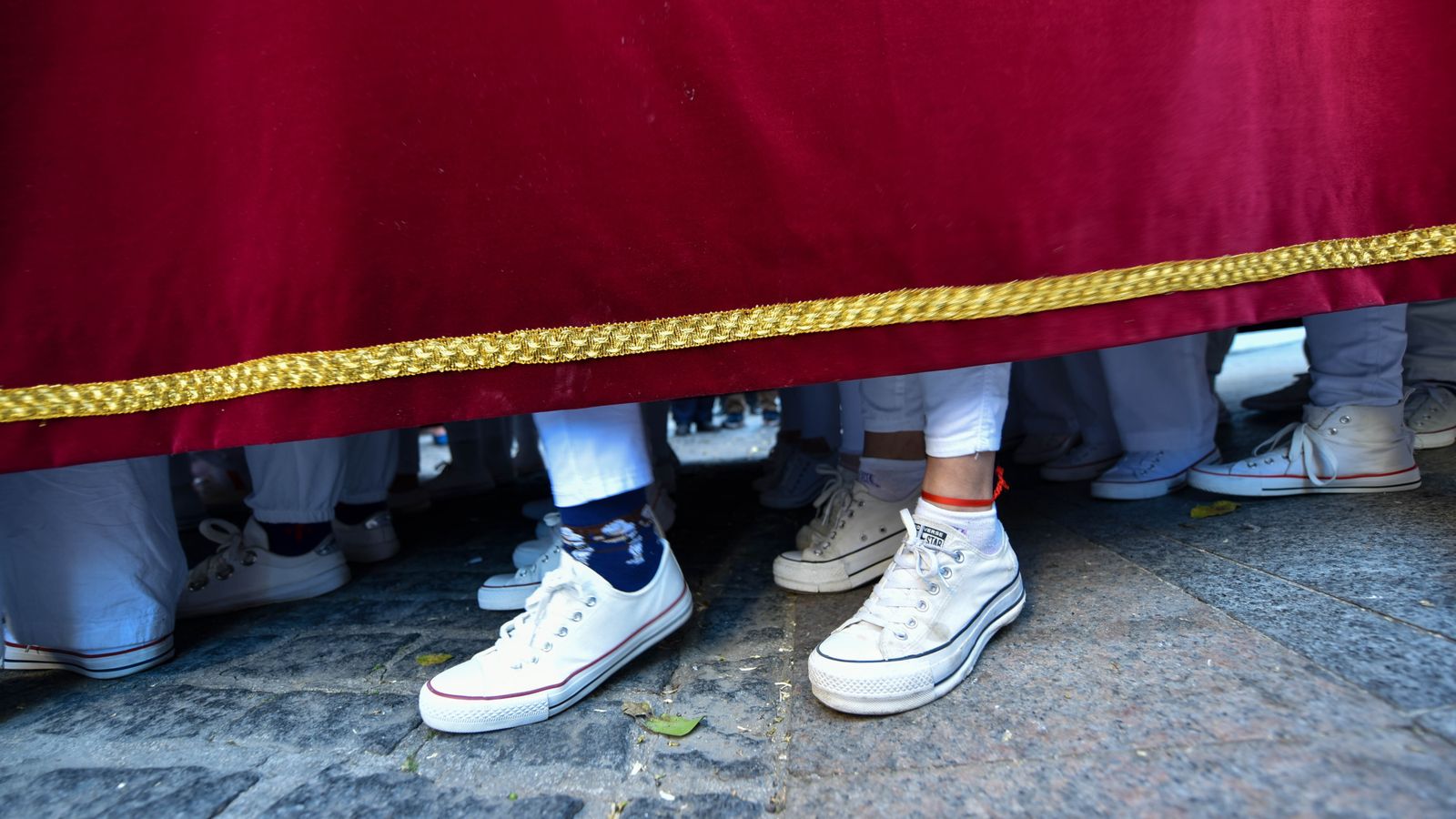Fotos del Domingo de Ramos en Los Barrios: Borriquita y María Santisima de la Estrella