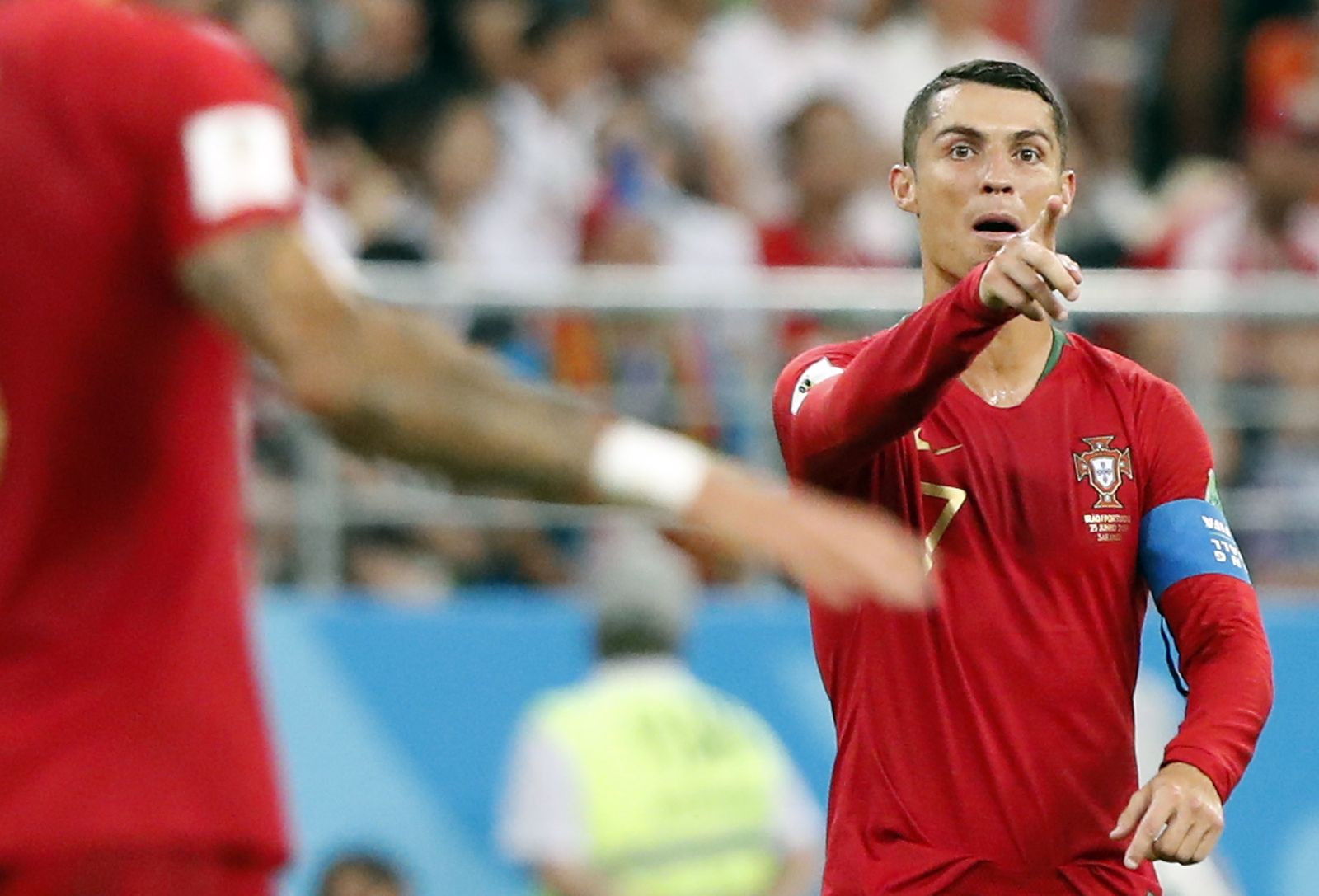 Las imágenes del Irán-Portugal