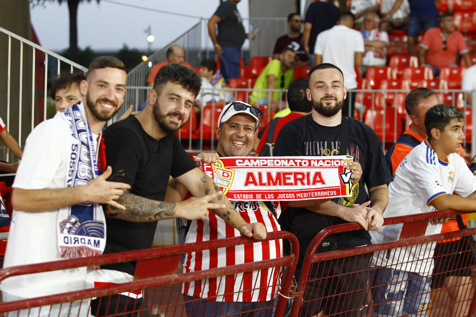 Imágenes del partido U.D. Almería-Real Madrid C.F. de la Liga Santander