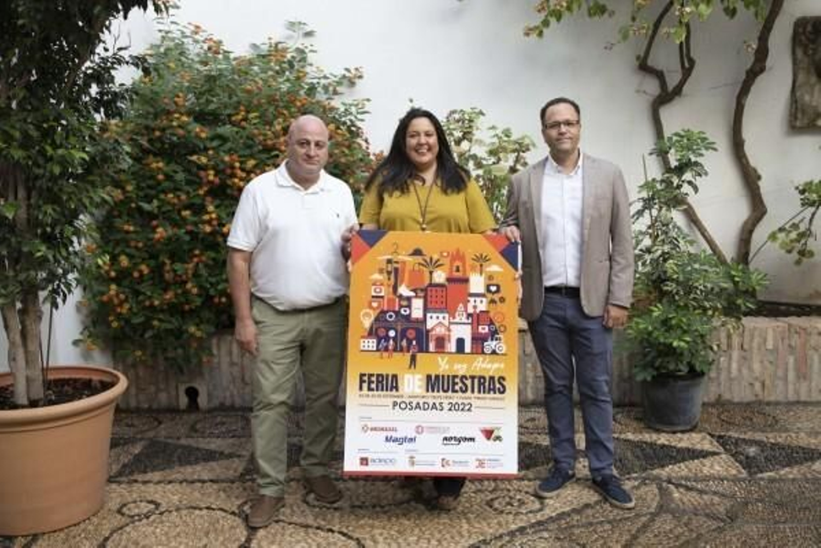 Presentación del cartel de la Feria de Muestras en Diputación.