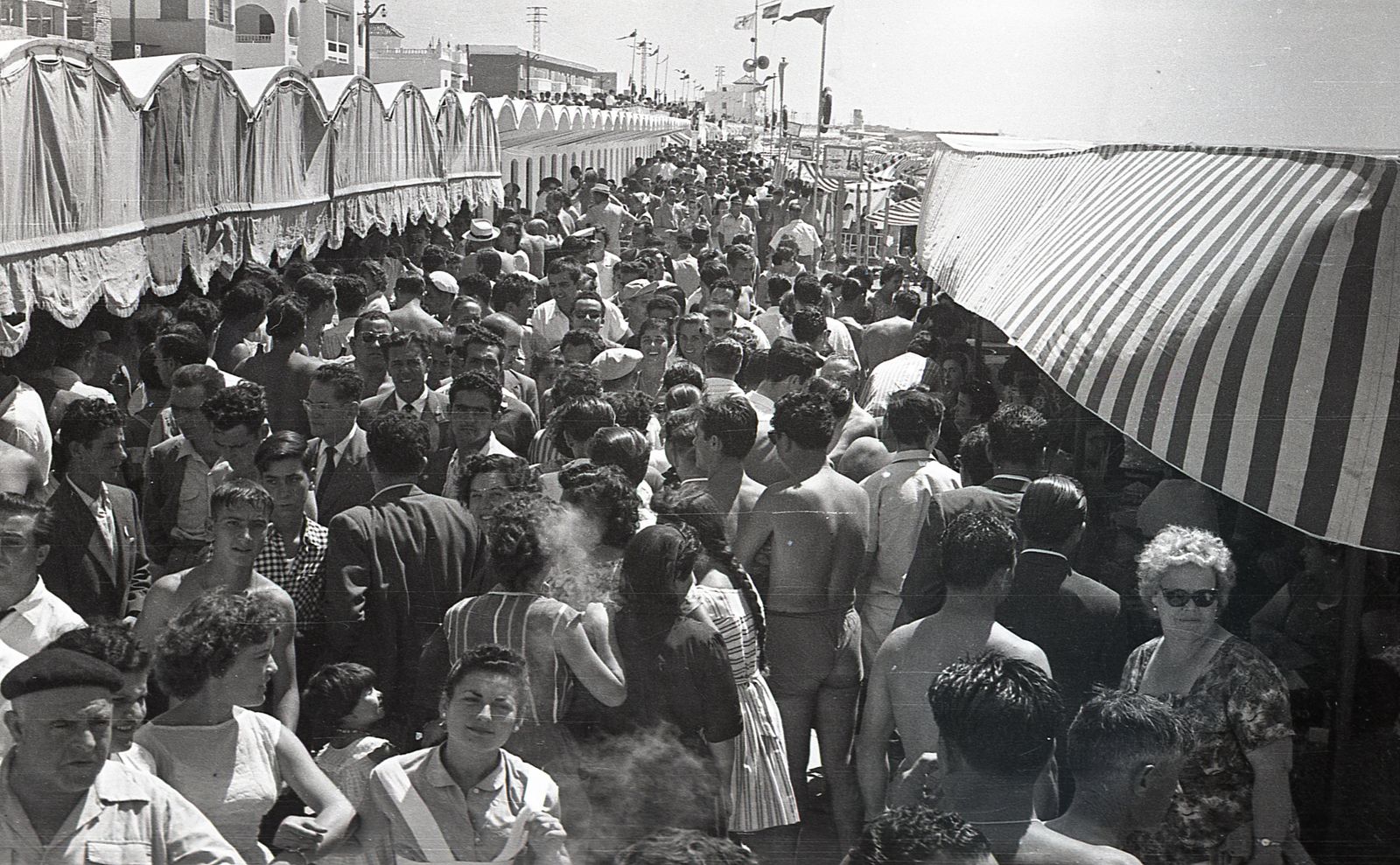 El Trofeo Carranza en la playa Victoria.