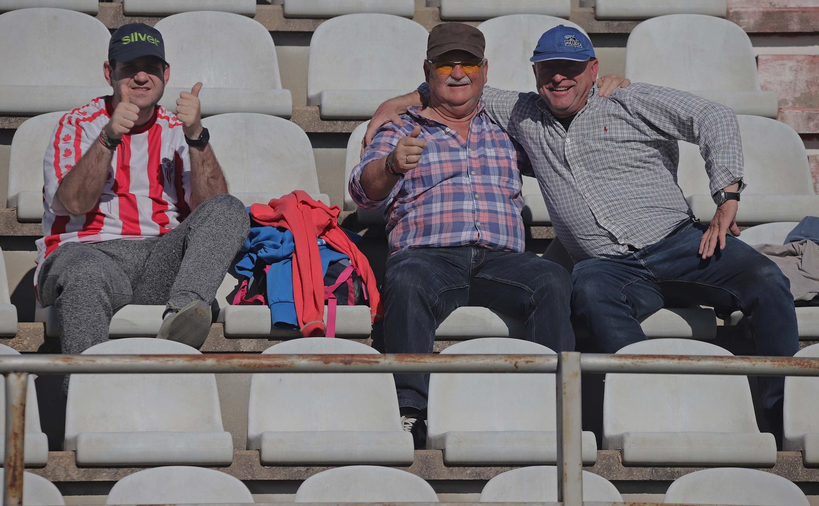 Búscate en el Nuevo Mirador durante el Algeciras - Atlético Madreliño de Primera Federación
