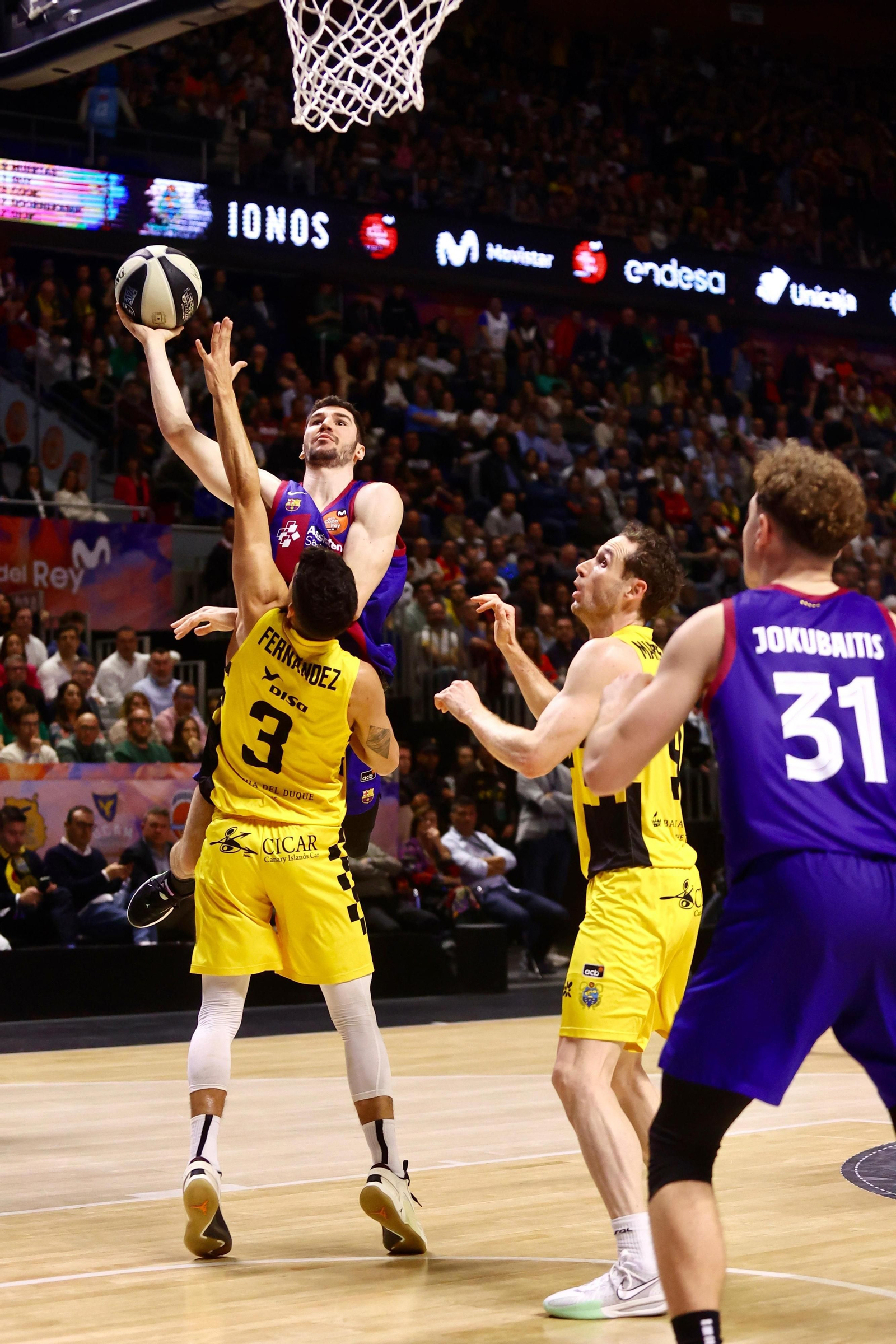 Las fotos del FC Barcelona - Lenovo Tenerife de la Copa del Rey