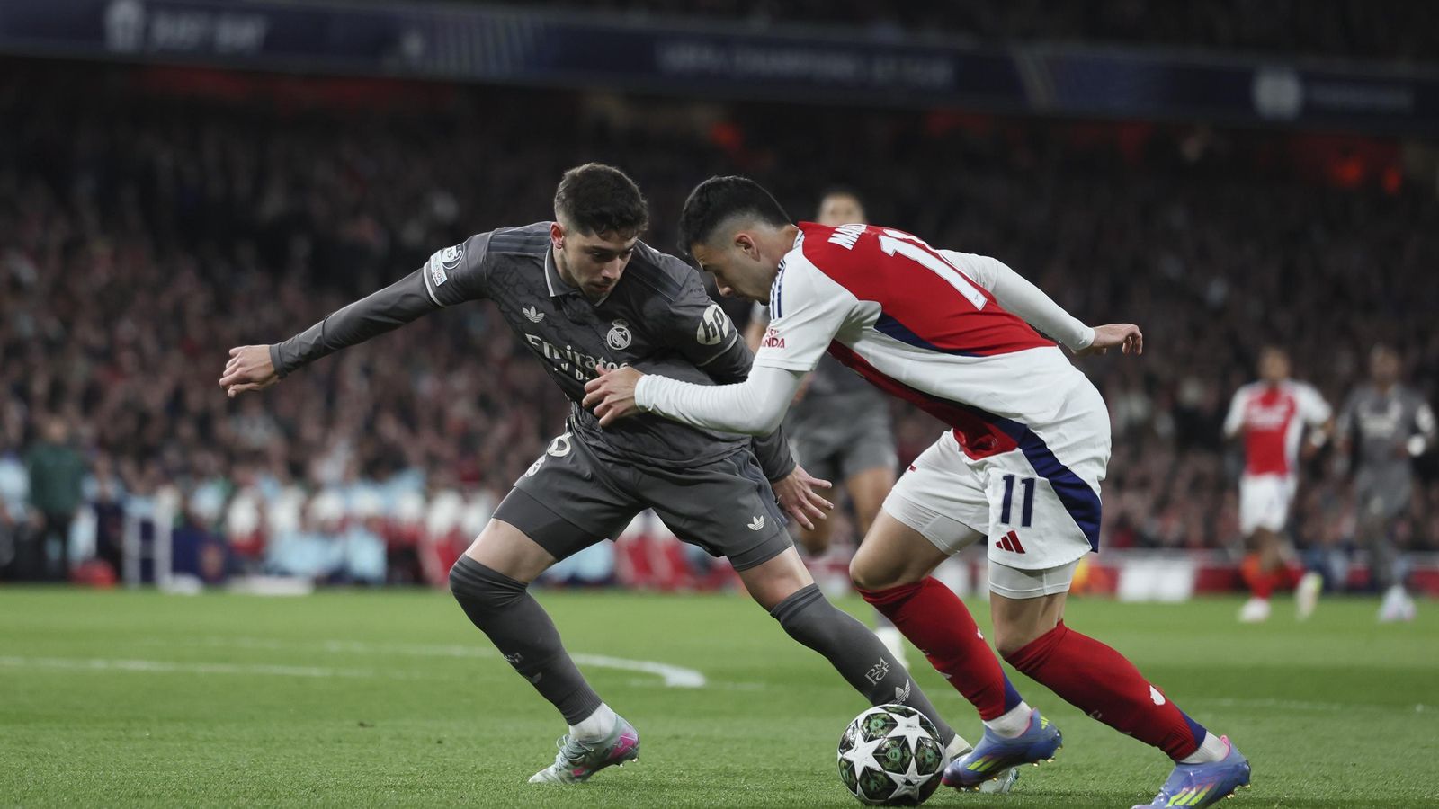 Las mejores fotos del Arsenal - Real Madrid