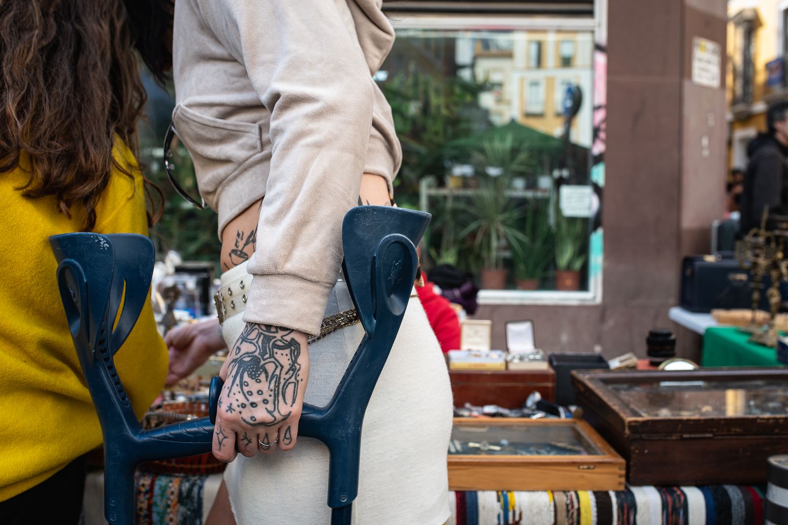 Una mañana en el mercado del jueves de la calle Feria