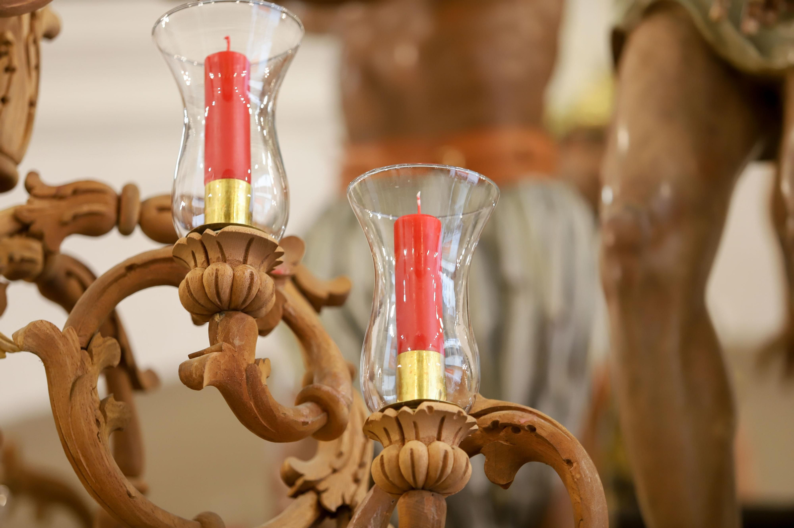 Fotos de los preparativos de la Semana Santa en Algeciras