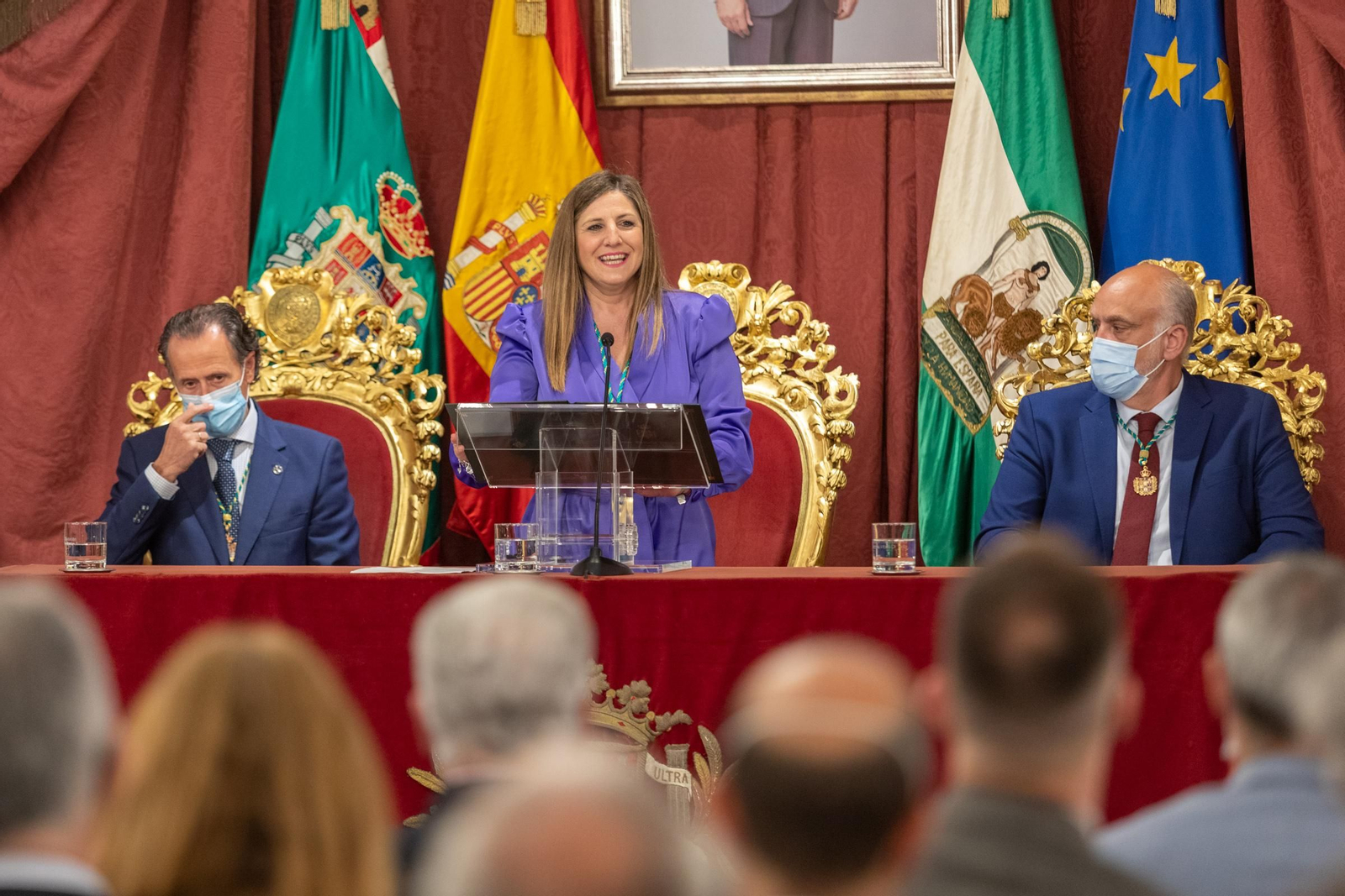 Imágenes de la entrega de medallas por el Día de la provincia de Cádiz
