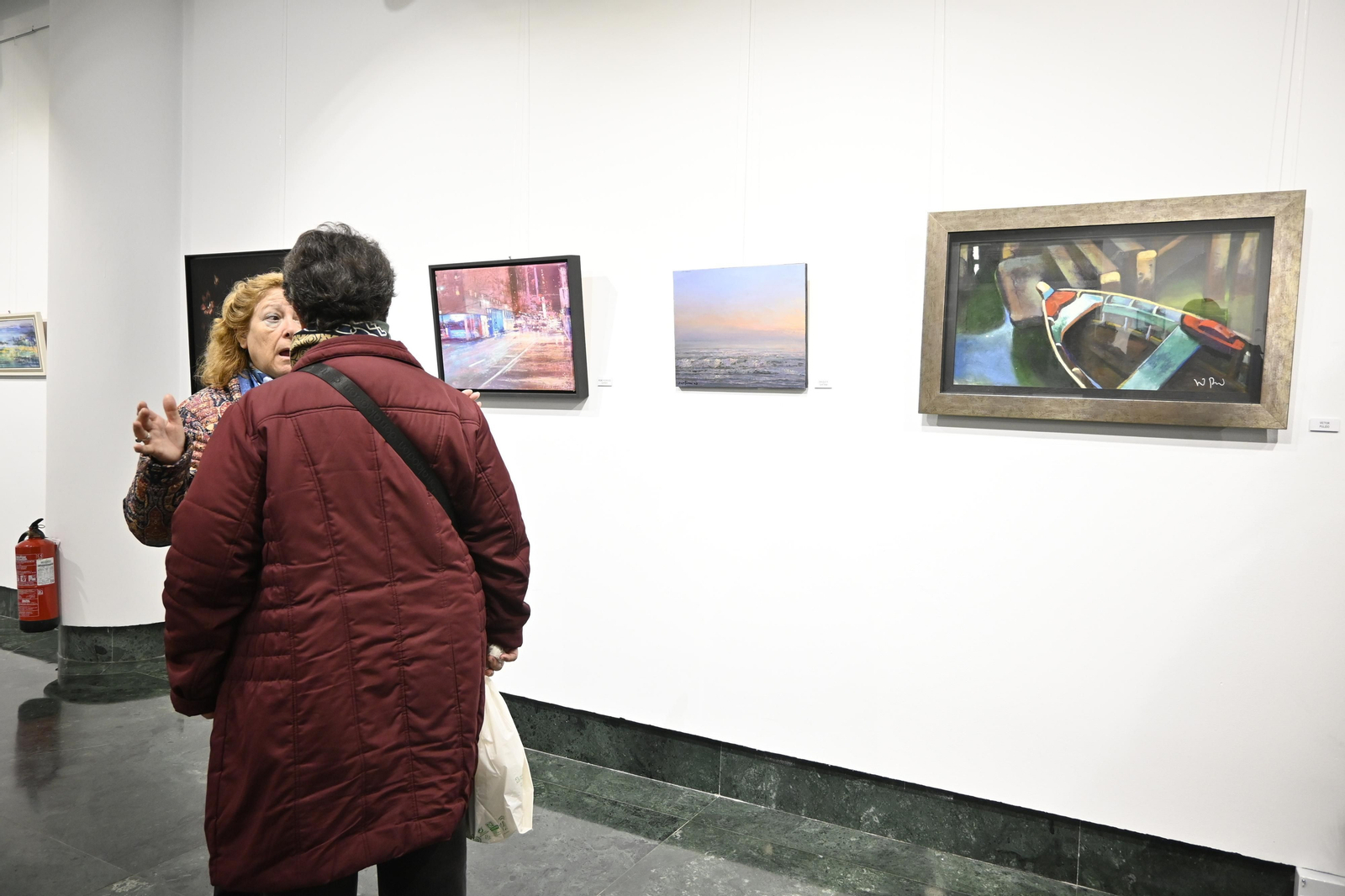 Inauguración de la muestra solidaria titulada 'ArtistasxPrincesa. Una obra por cada princesa RETT'