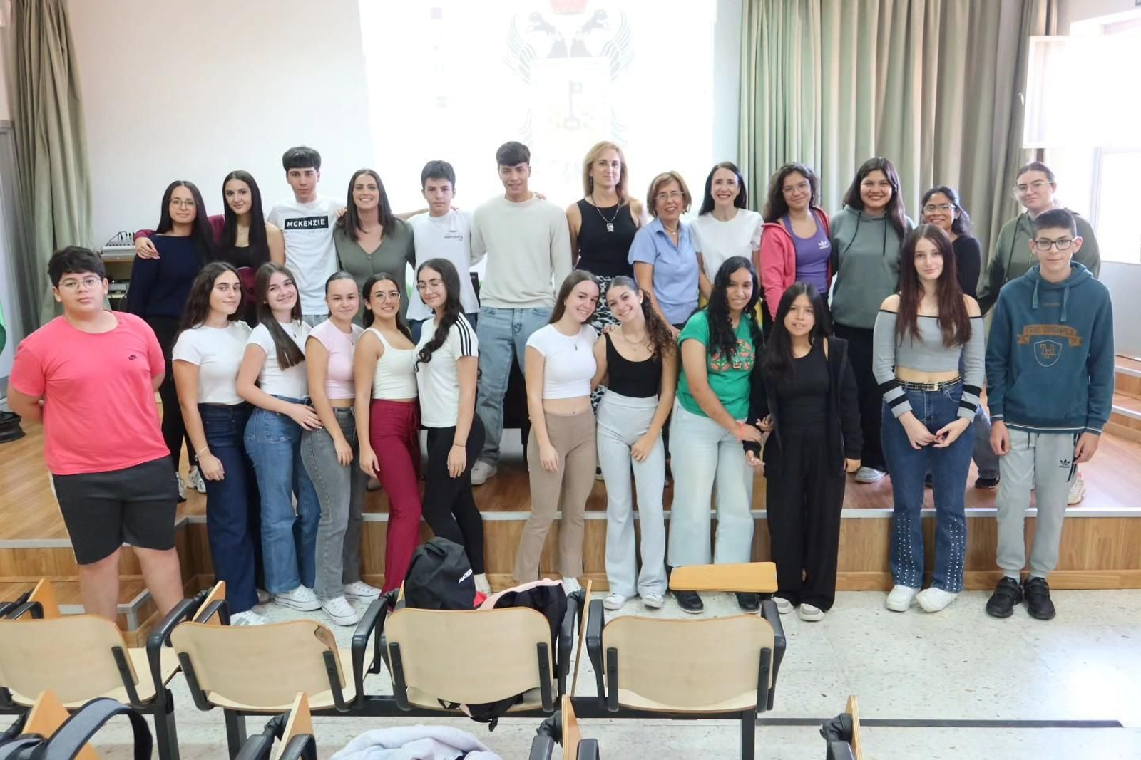 Nuevos cibermanagers del IES Alyanub de Vera.